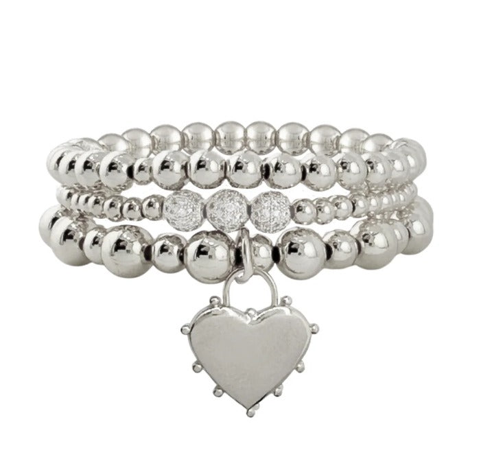 Farah Heart & Soul Bracelet Stack